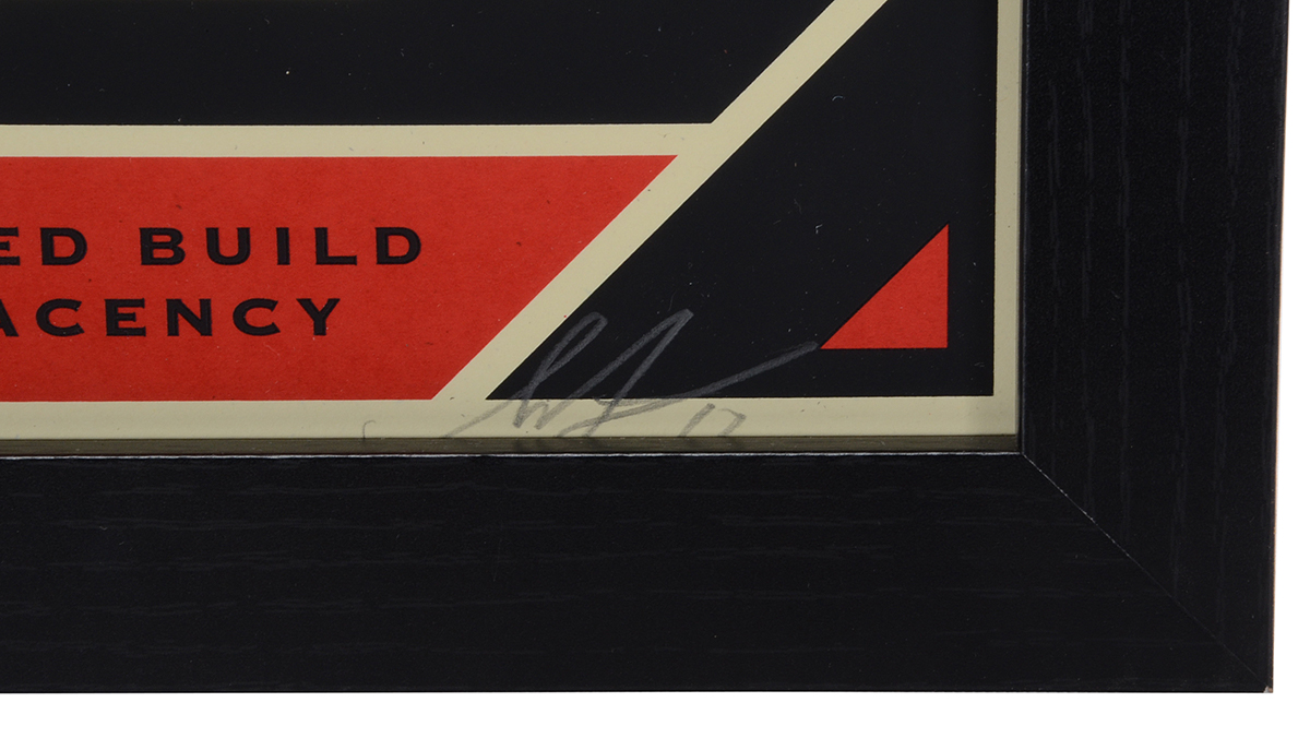 Shepard Fairey Signed Limited Edition Serigraph "Church of Consumption"