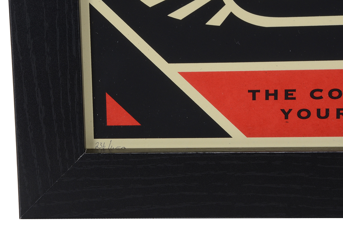 Shepard Fairey Signed Limited Edition Serigraph "Church of Consumption"