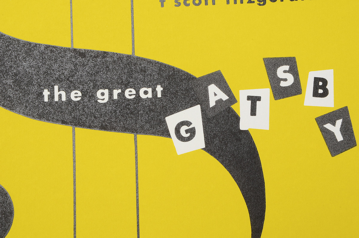 Limited Edition Serigraph of Alvin Lustig "The Great Gatsby" Cove