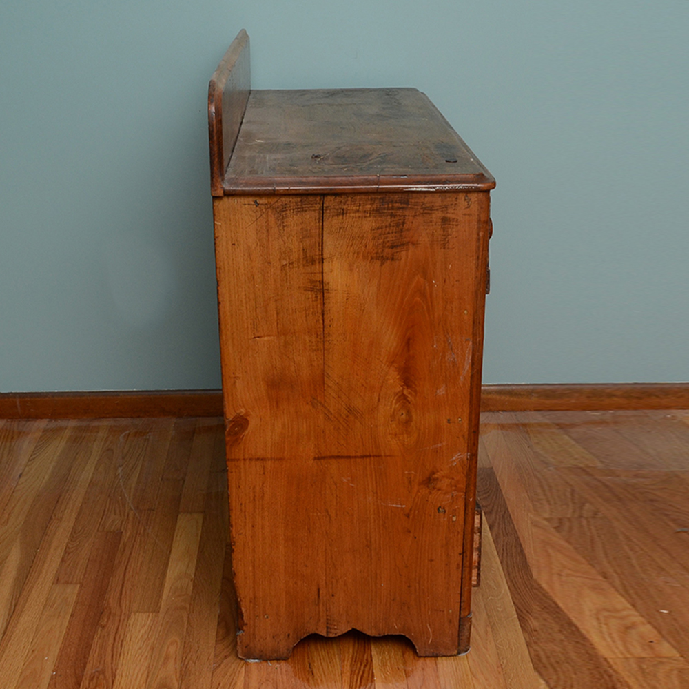 Antique American Butternut Chest of Drawers, c. 1860