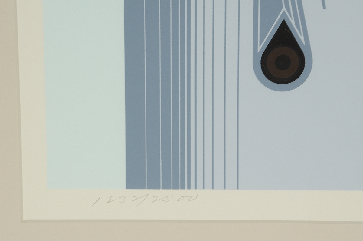 Charley Harper Signed Limited Edition Serigraph "Dolfun"