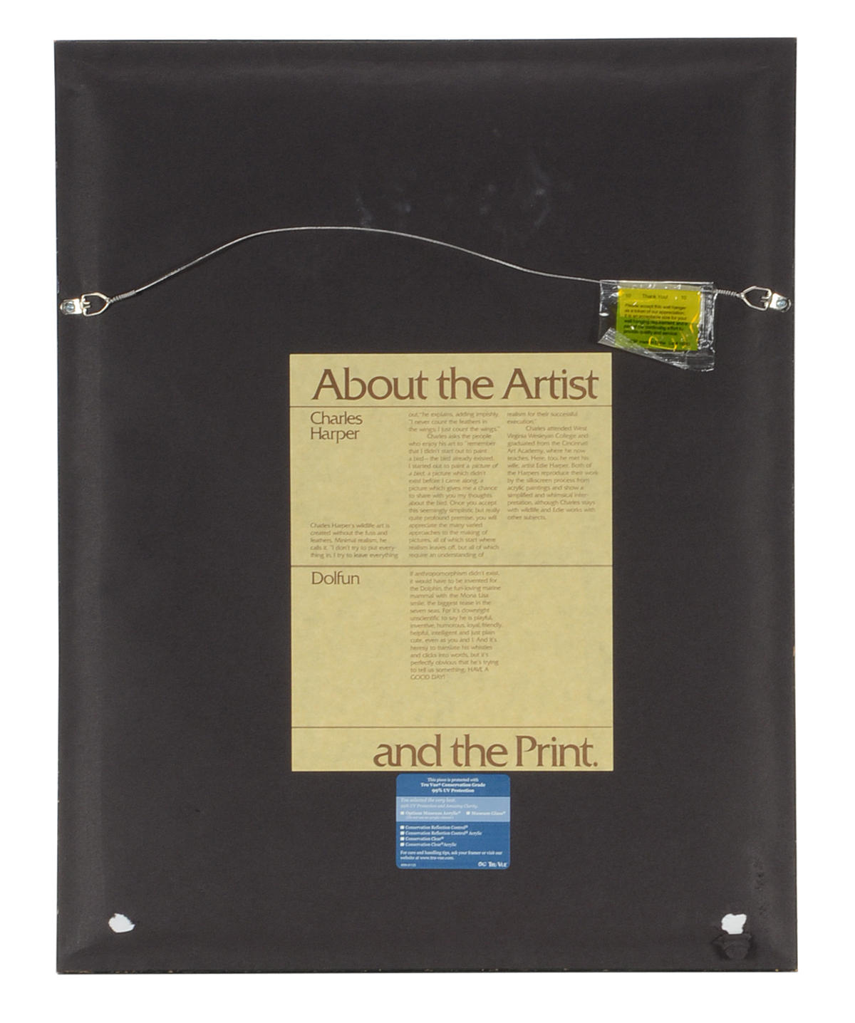 Charley Harper Signed Limited Edition Serigraph "Dolfun"