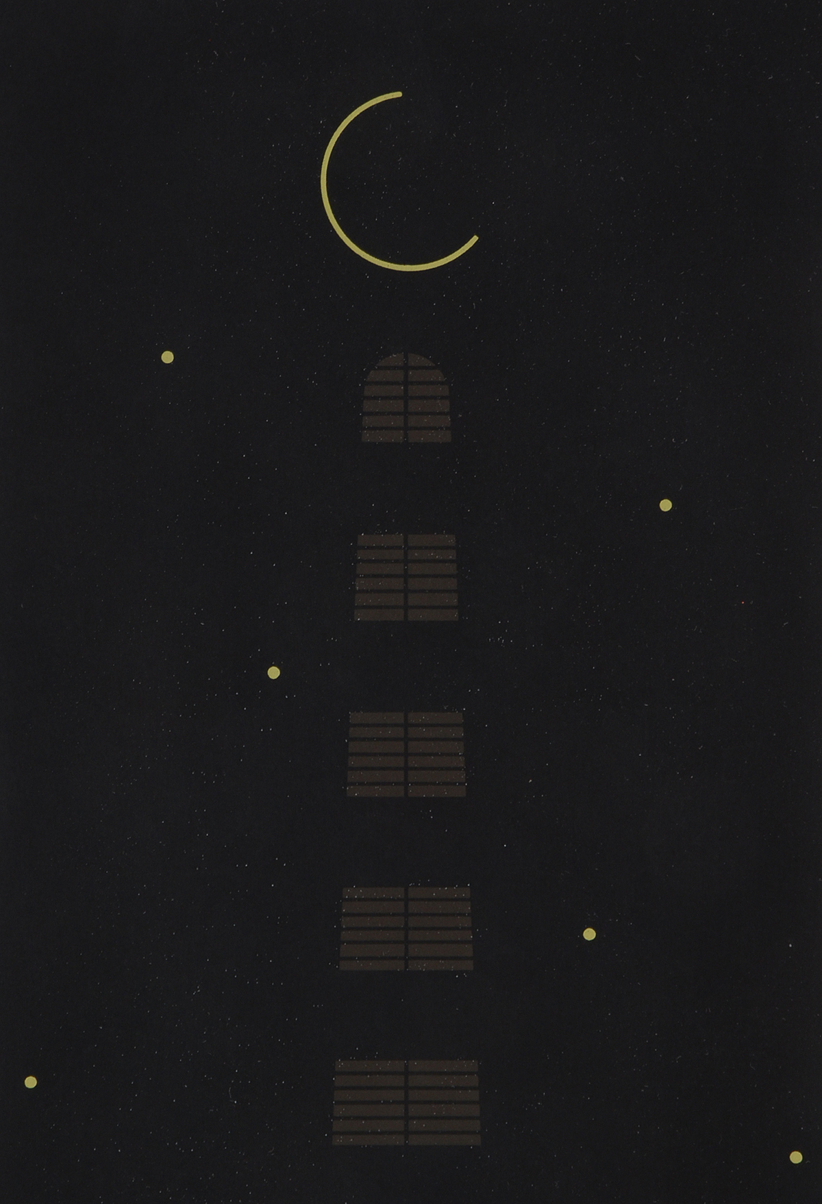 Charley Harper Signed Limited Edition Serigraph "Potluck"