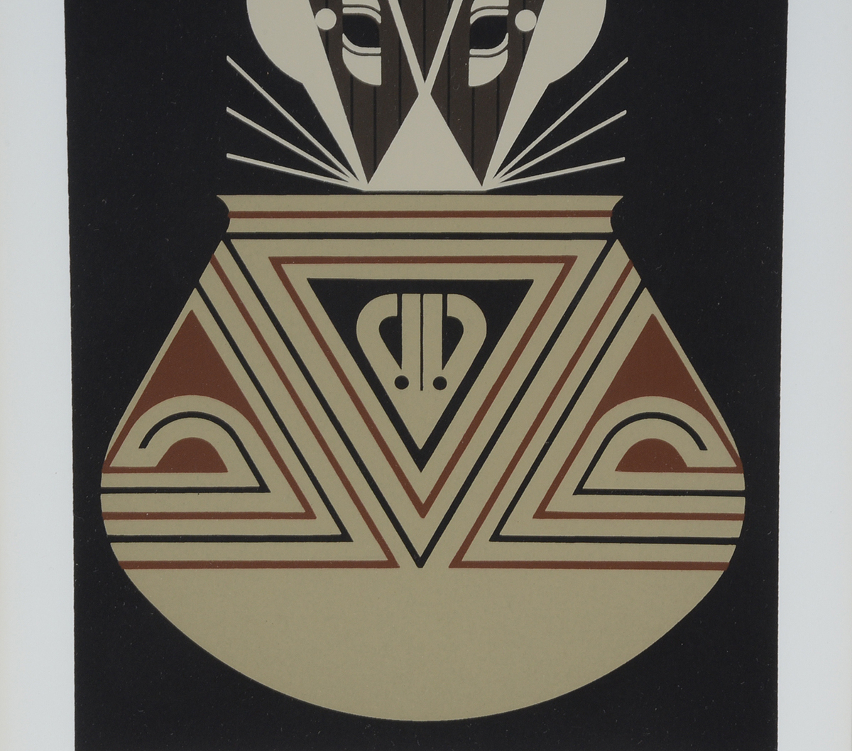 Charley Harper Signed Limited Edition Serigraph "Potluck"