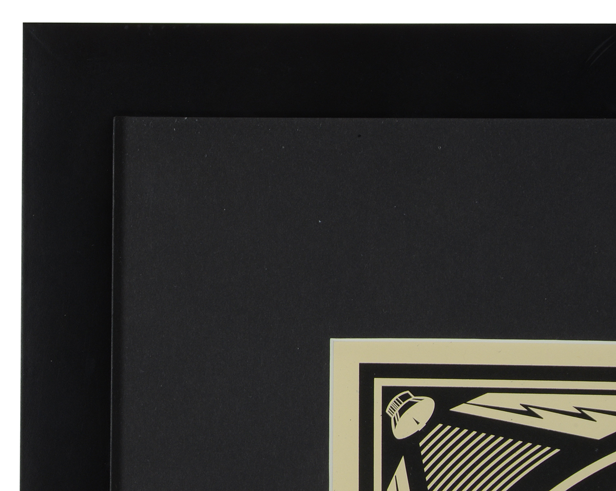 Shepard Fairey Signed Limited Edition Serigraph from "50 Shades of Black"