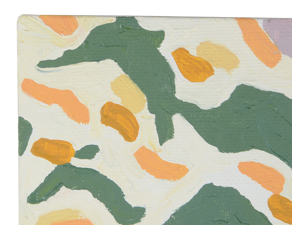 Original 2015 Oil Painting on Academy Board "Water Study"