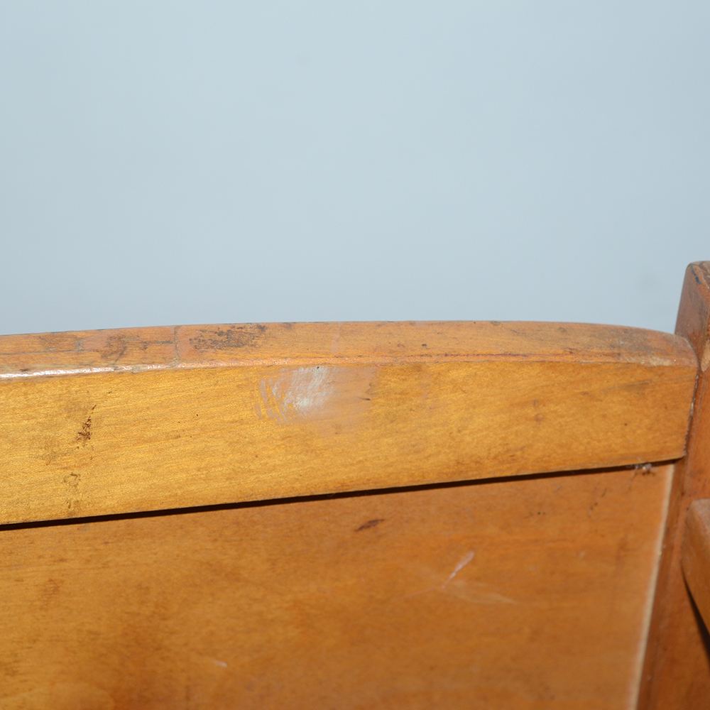 Vintage Wooden Doll Crib