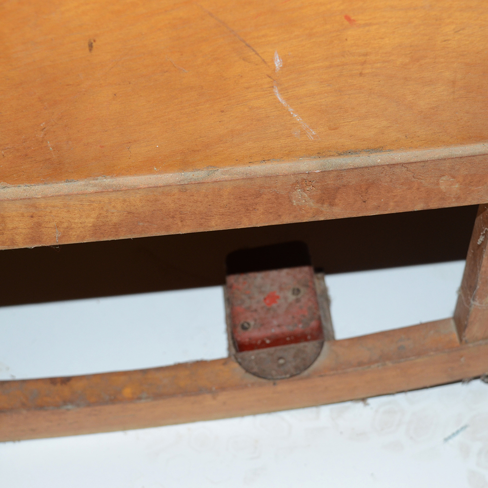 Vintage Wooden Doll Crib