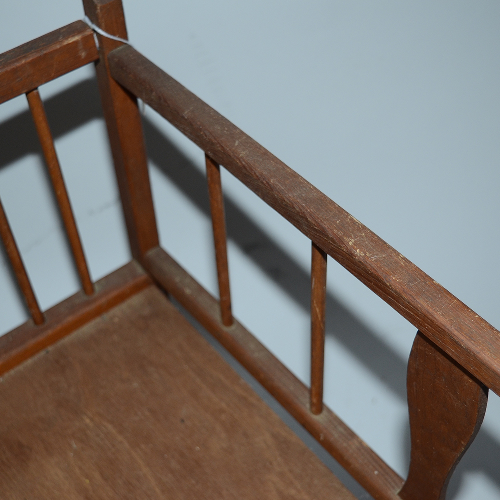 Antique Crib for Dolls