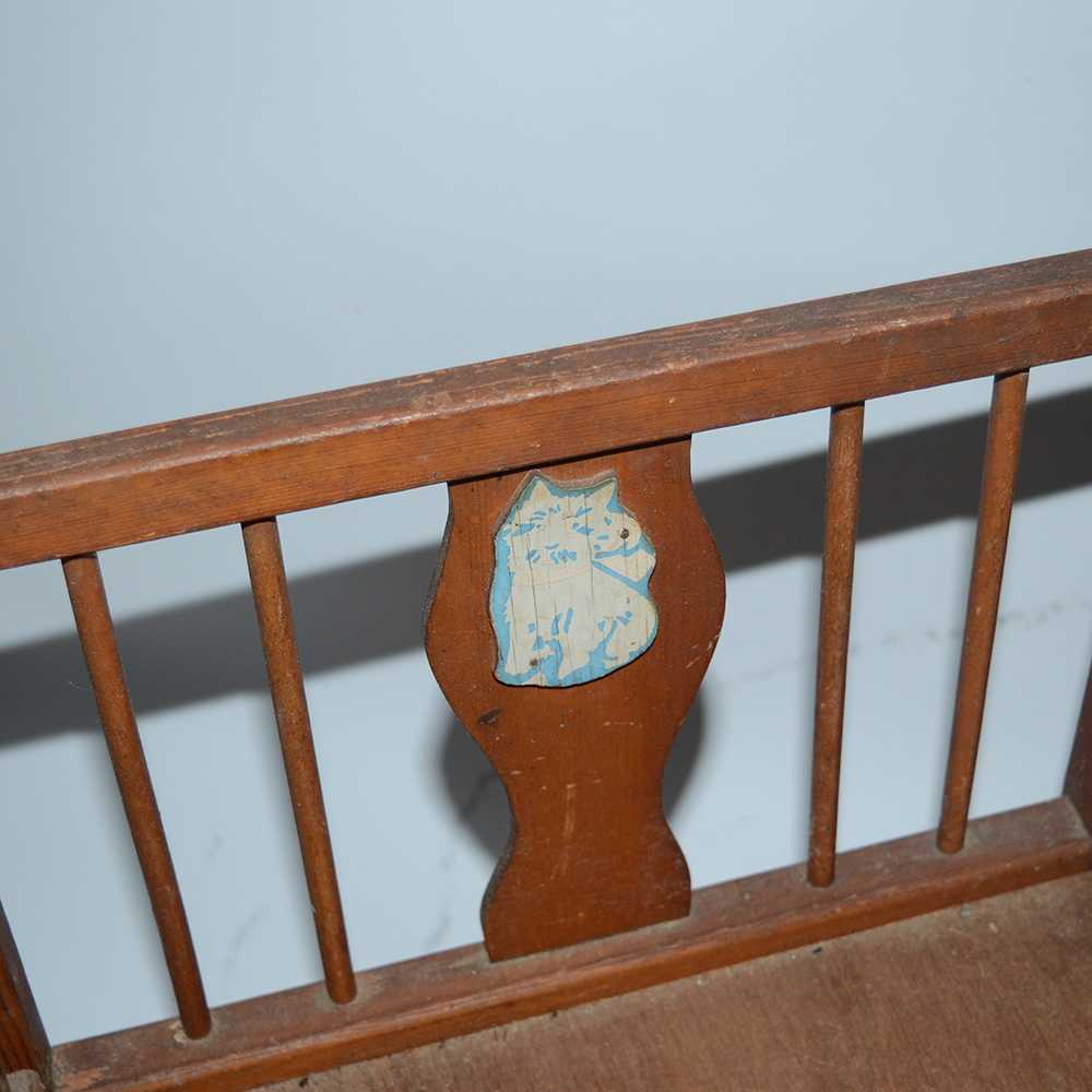 Antique Crib for Dolls