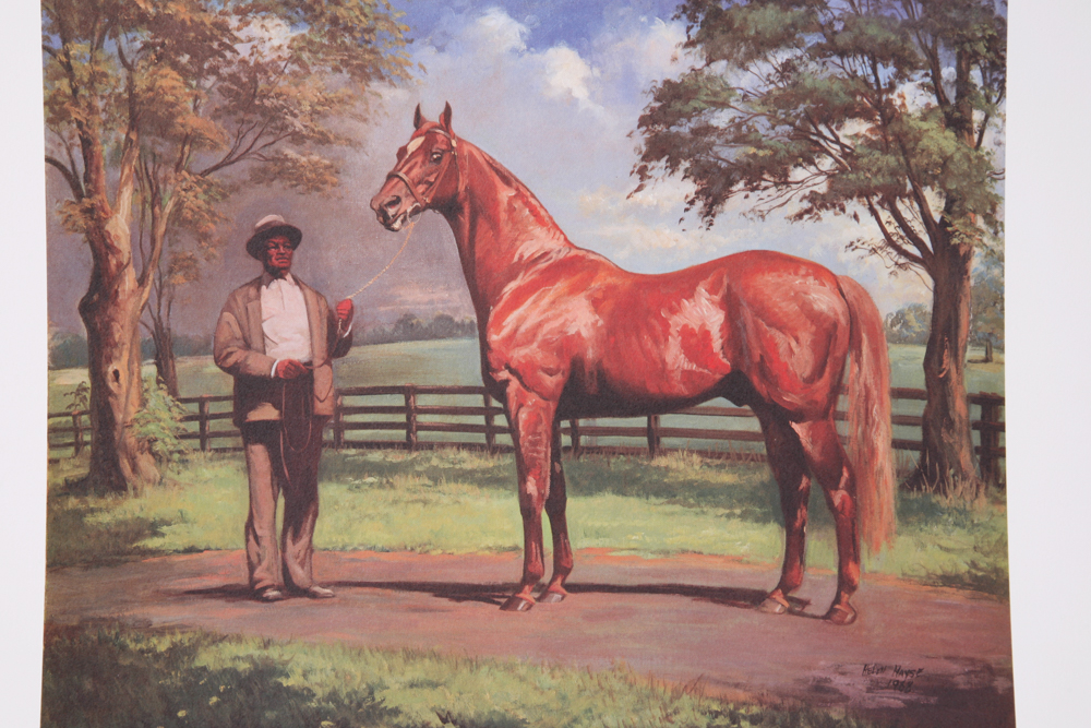 Helen Hayse Limited Edition Offset Lithographs "Man O'War"