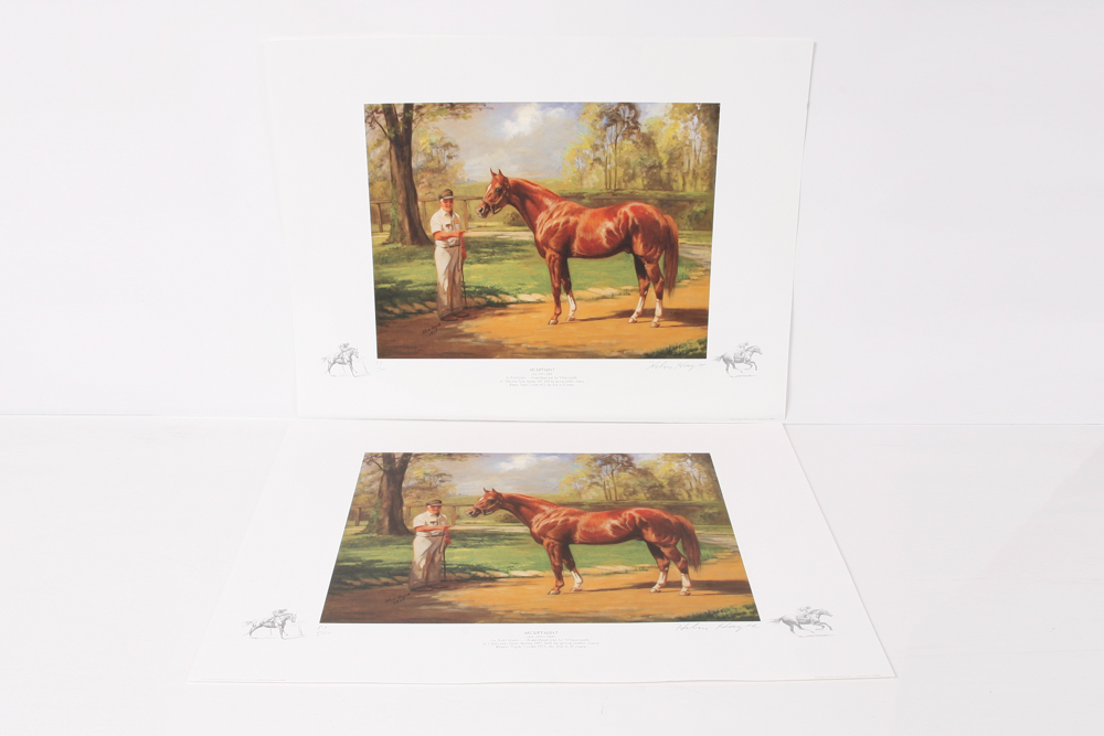Helen Hayse Limited Edition Offset Lithographs "Secretariat"