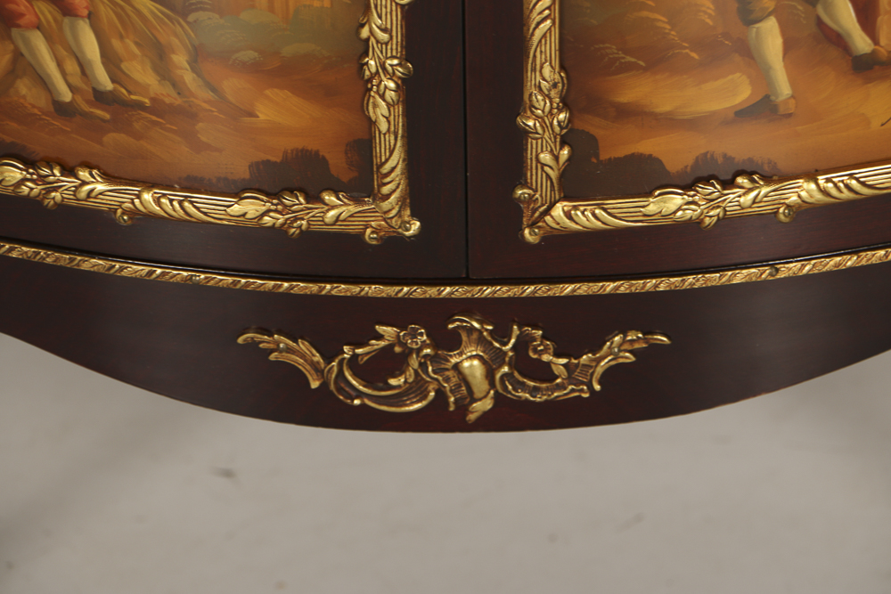 Vernis Martin Style Display Cabinet by Mariner 1893