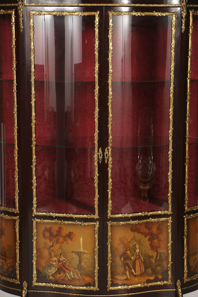 Vernis Martin Style Display Cabinet by Mariner 1893