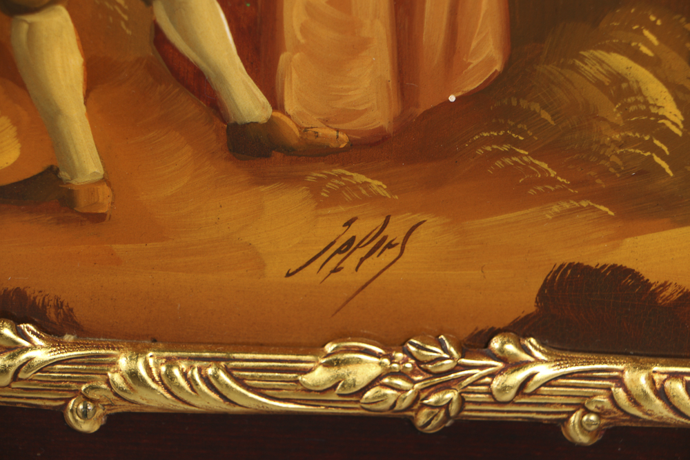 Vernis Martin Style Display Cabinet by Mariner 1893