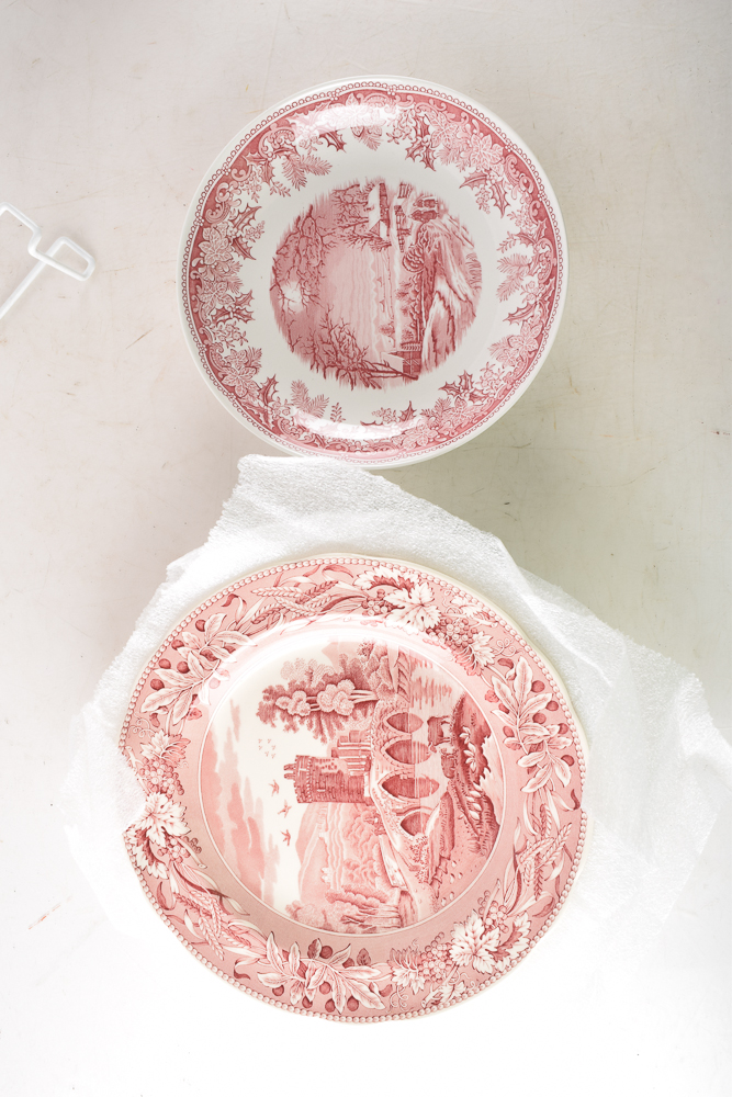 Spode "Winter's Eve" and More Eight Person Place Setting