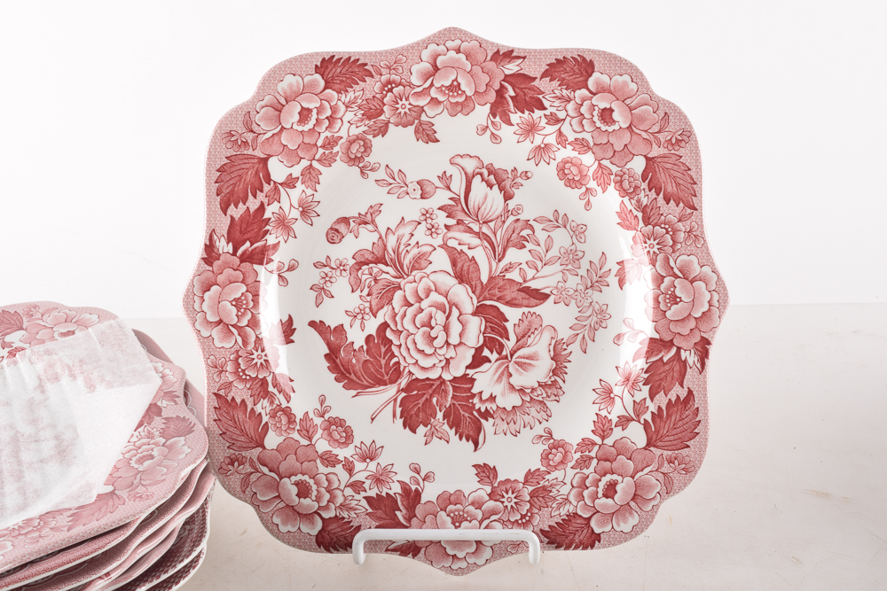 Spode "Winter's Eve" and More Eight Person Place Setting