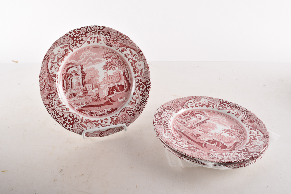 Spode "Winter's Eve" and More Eight Person Place Setting