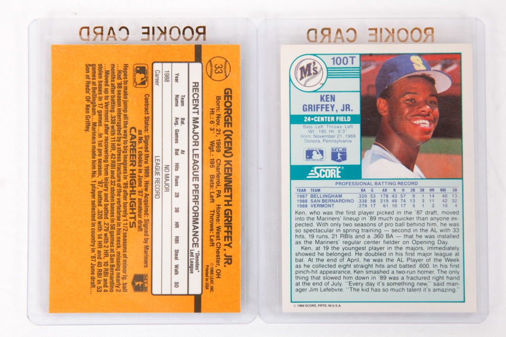 Ken Griffey, Jr. Baseball Cards and More