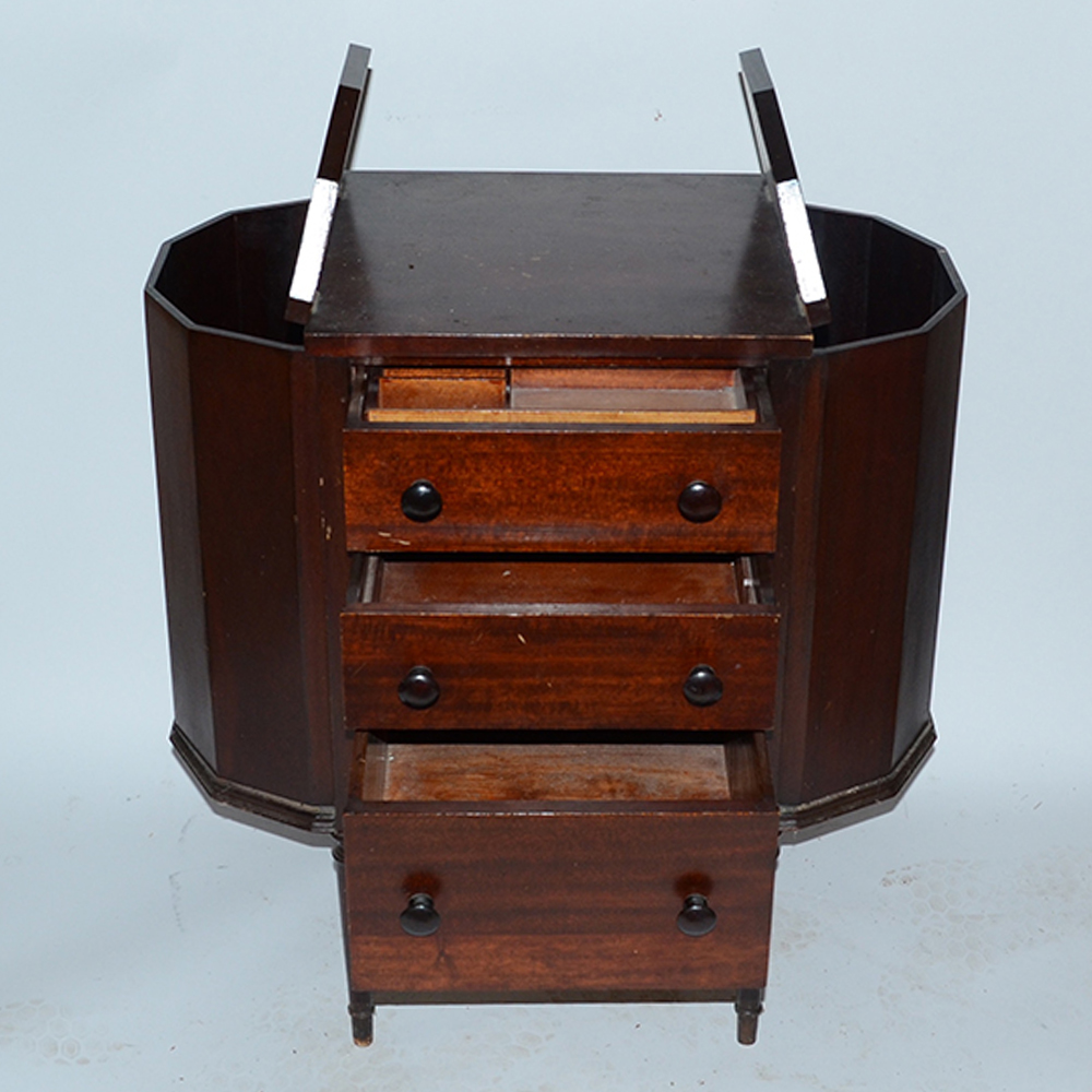 Vintage Martha Washington Sewing Cabinet