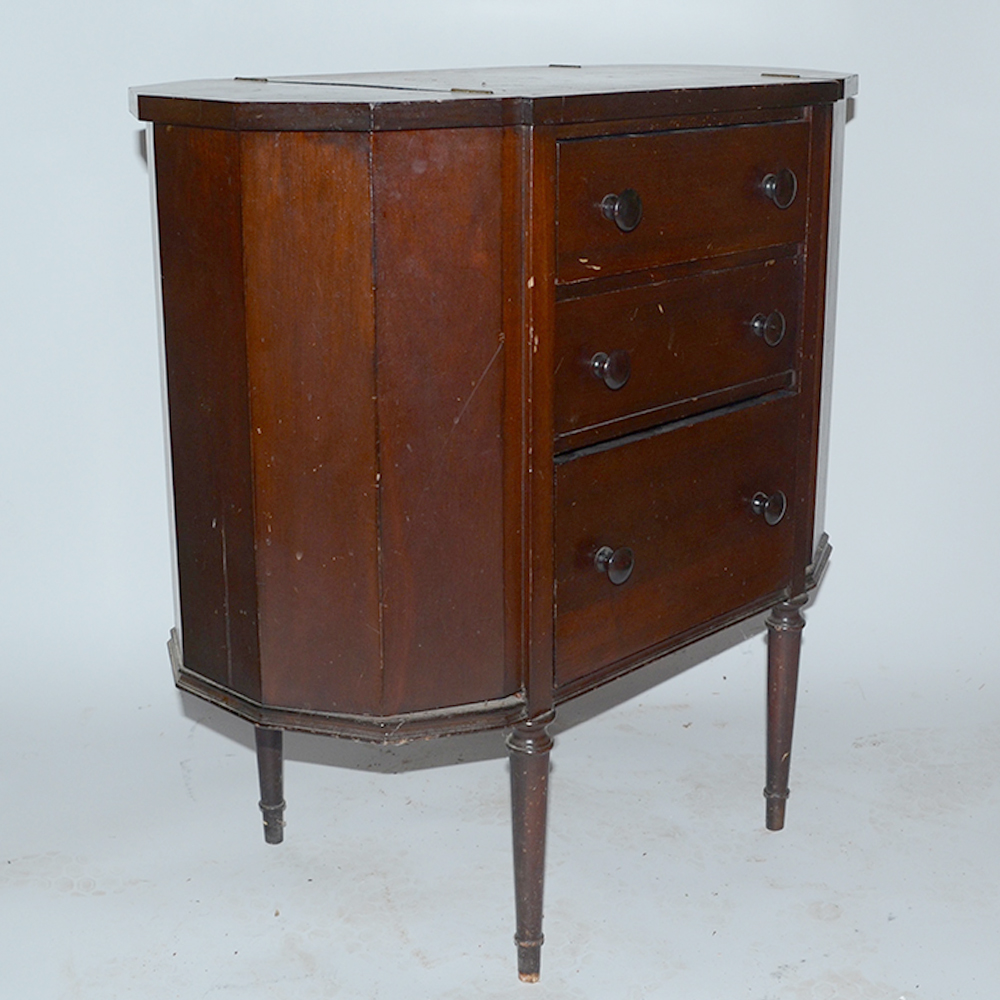 Vintage Martha Washington Sewing Cabinet