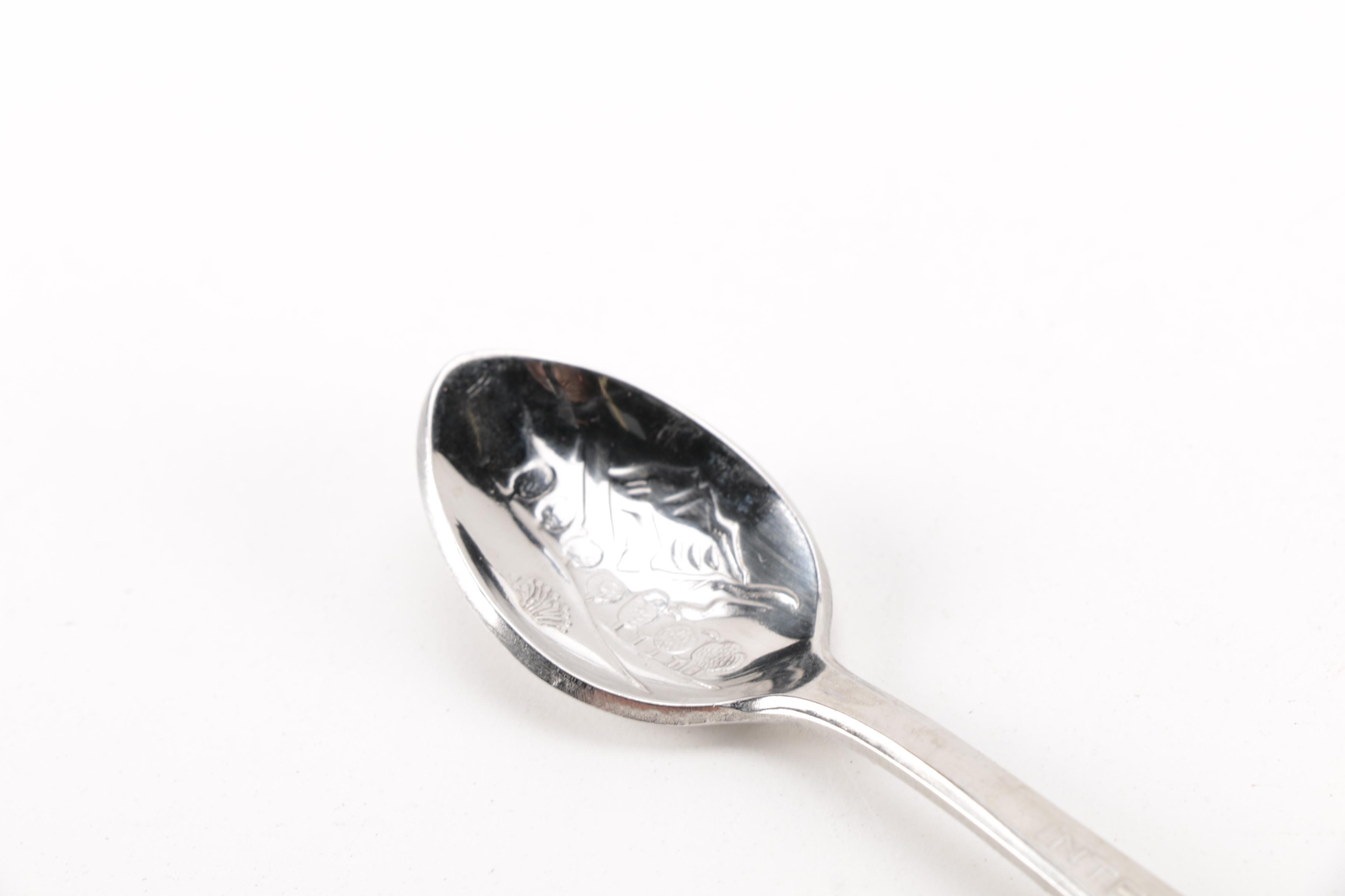 Bucherer of Switzerland Rolex Stainless Collector Spoons