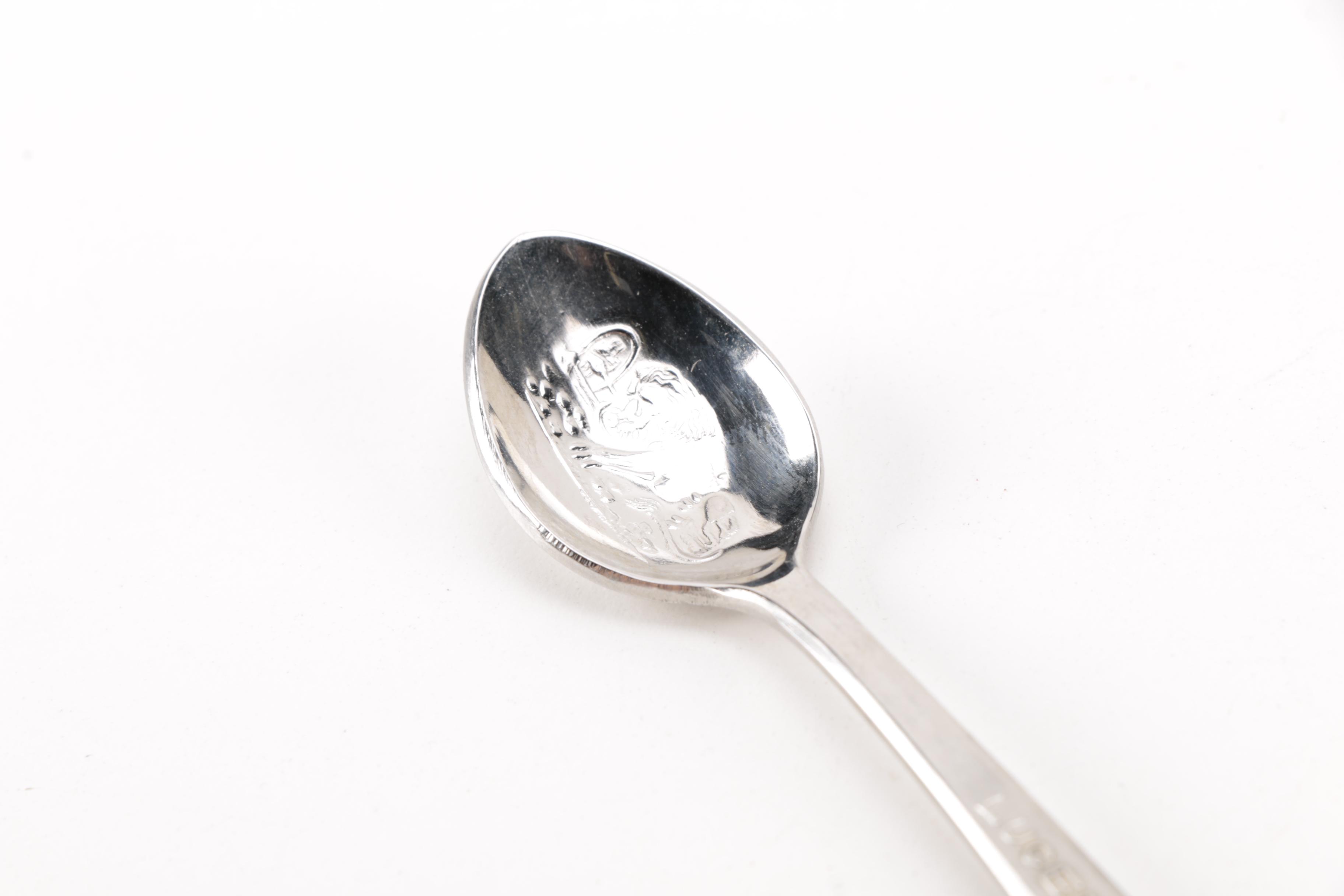 Bucherer of Switzerland Rolex Stainless Collector Spoons