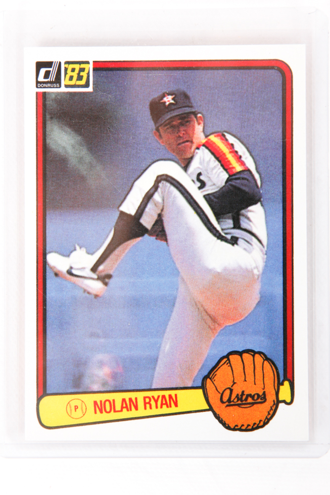 Collection of Mint to Near Mint Nolan Ryan Baseball Cards