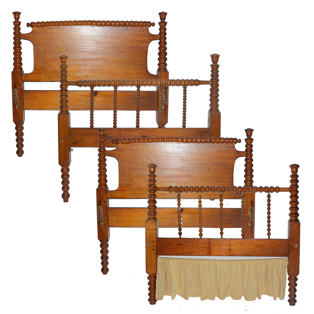 Pair of Antique Jenny Lind Beds