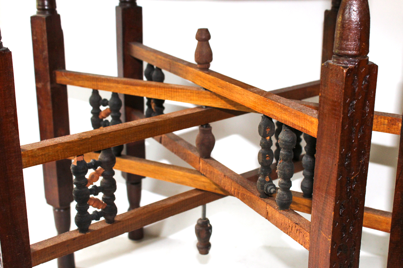 Chinese Brass Tray Table