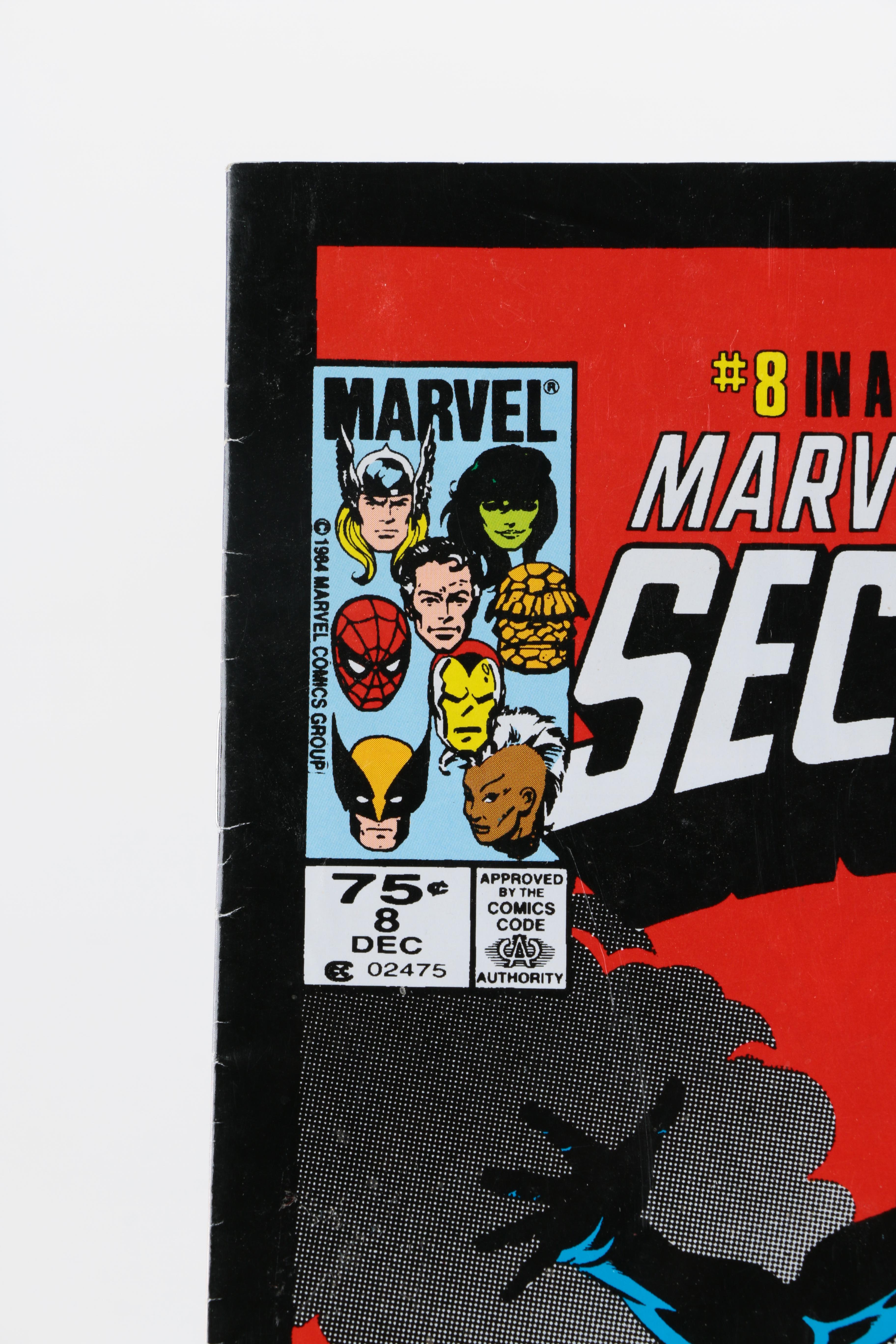 Comic Books Including "Marvel Super-Heroes Secret Wars" #8 With Introduction of Venom