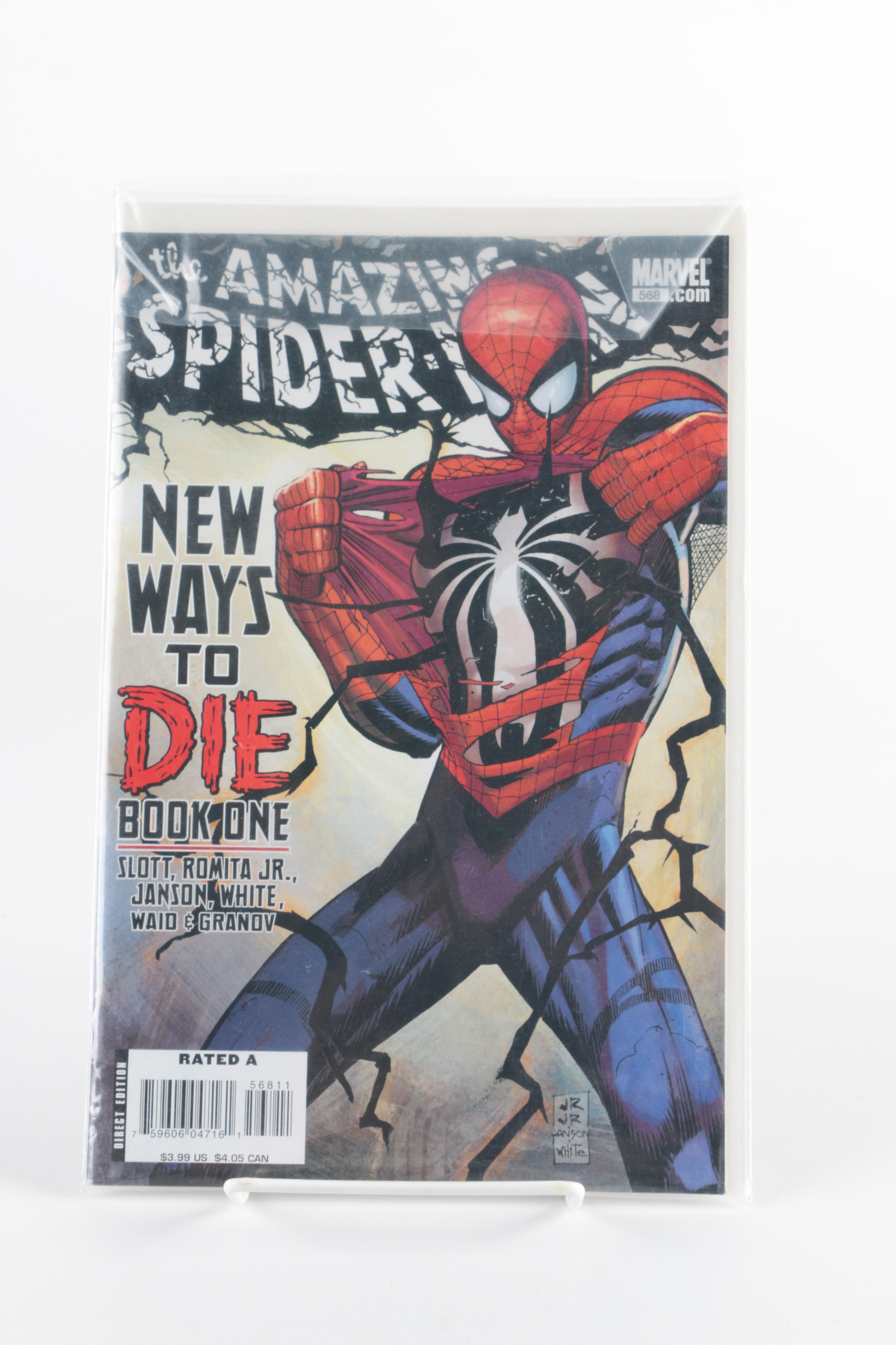 Comic Books Including "Marvel Super-Heroes Secret Wars" #8 With Introduction of Venom