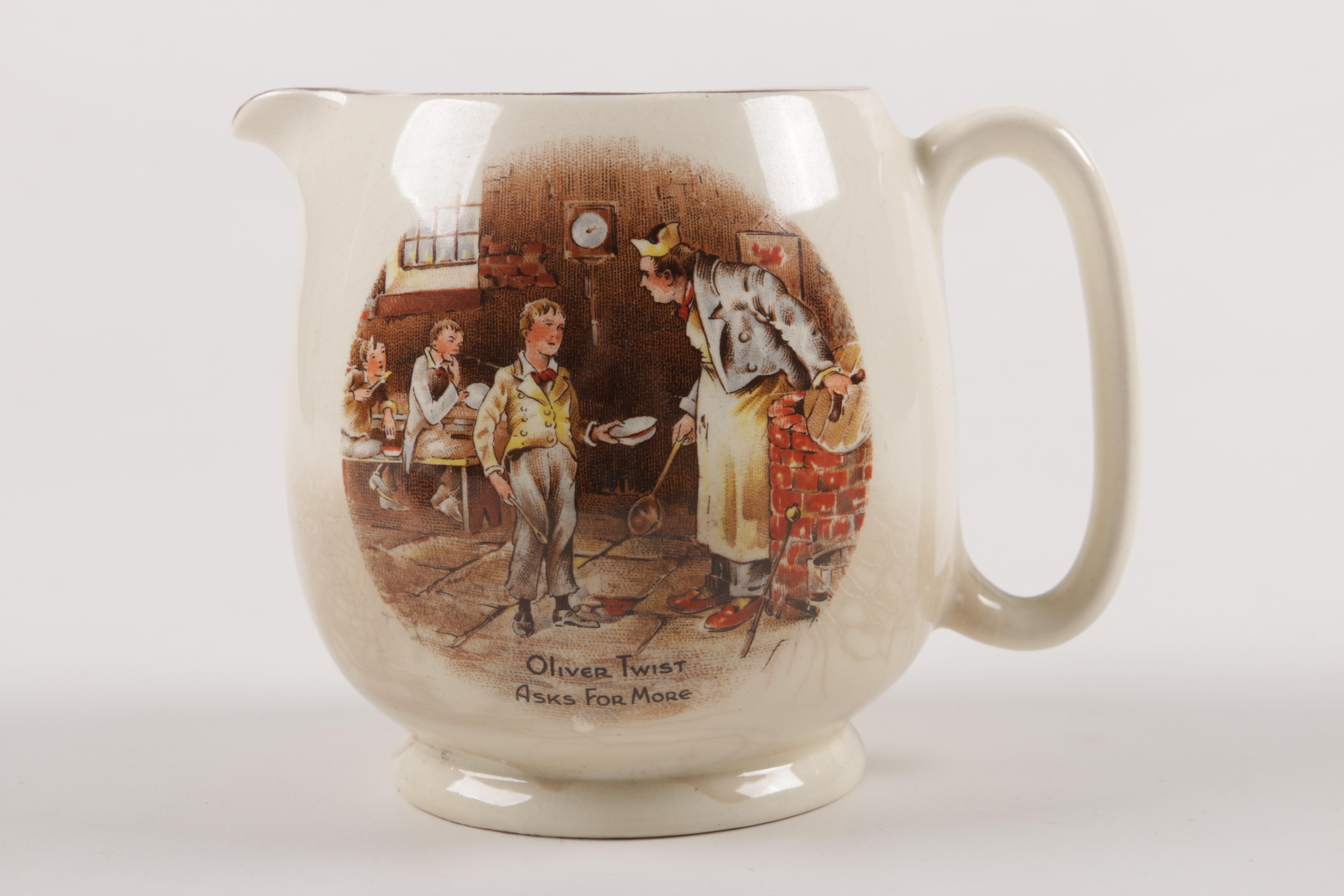 Sandland Charles Dickens Jugs and Sugar Circa 1944-68