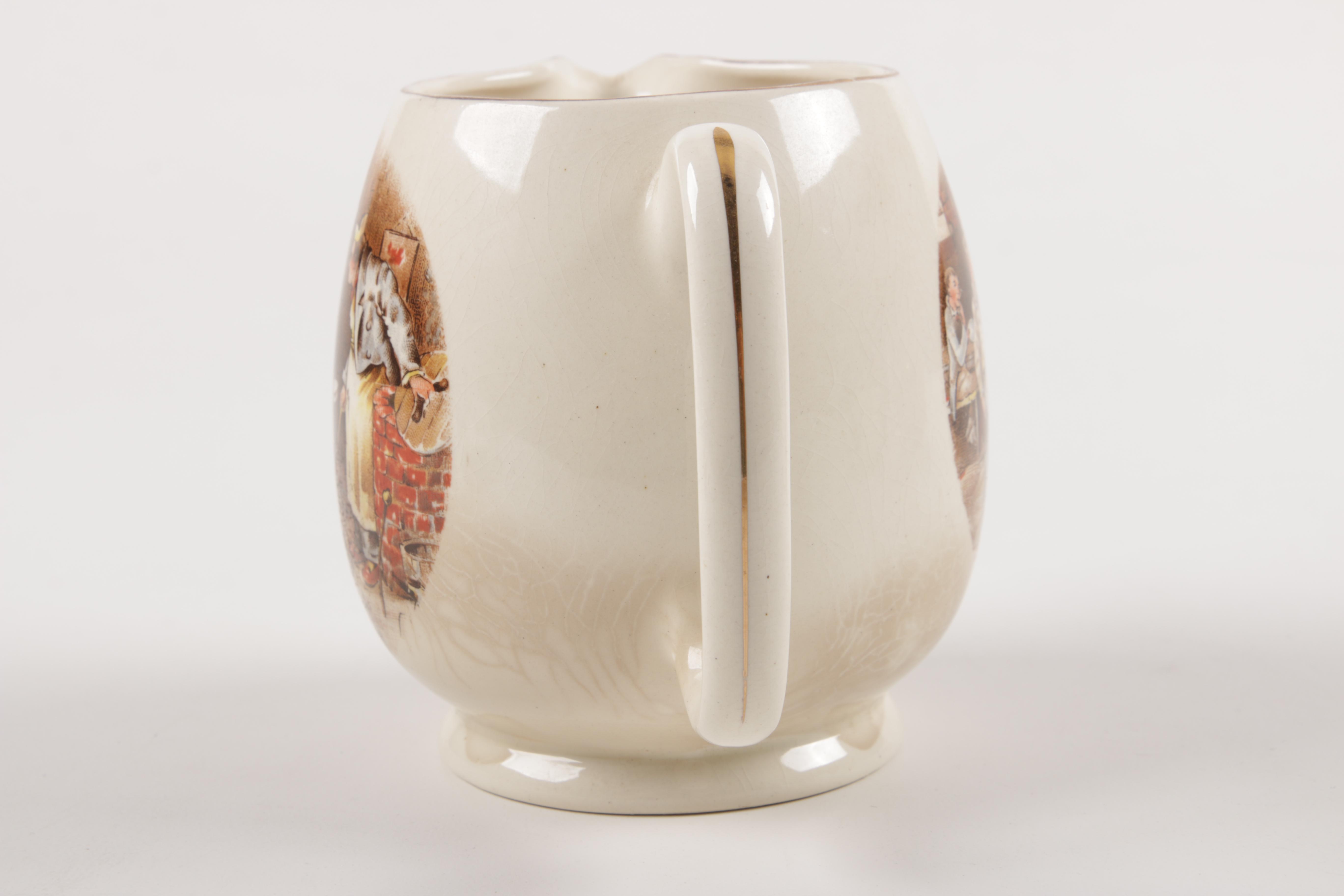 Sandland Charles Dickens Jugs and Sugar Circa 1944-68