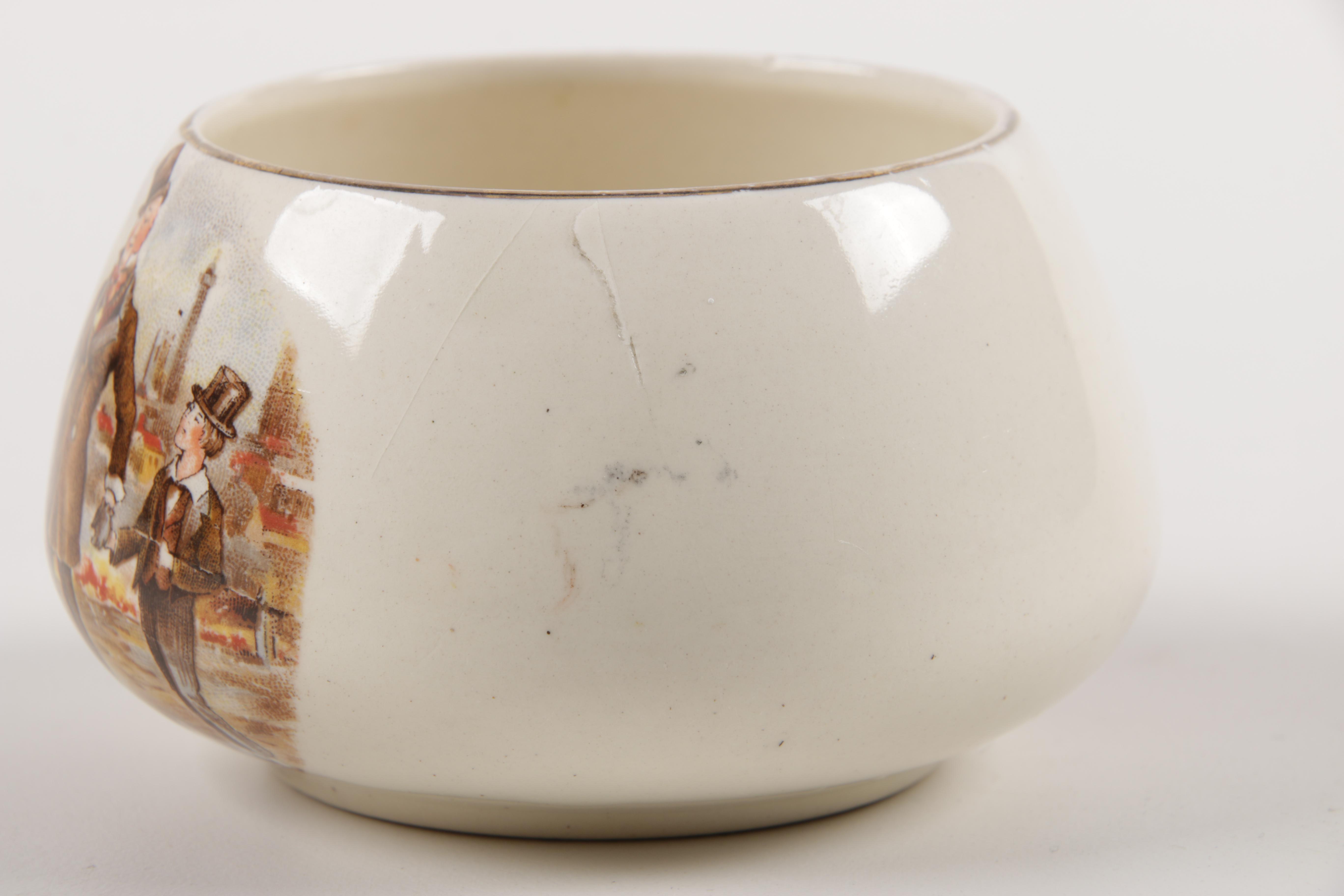 Sandland Charles Dickens Jugs and Sugar Circa 1944-68