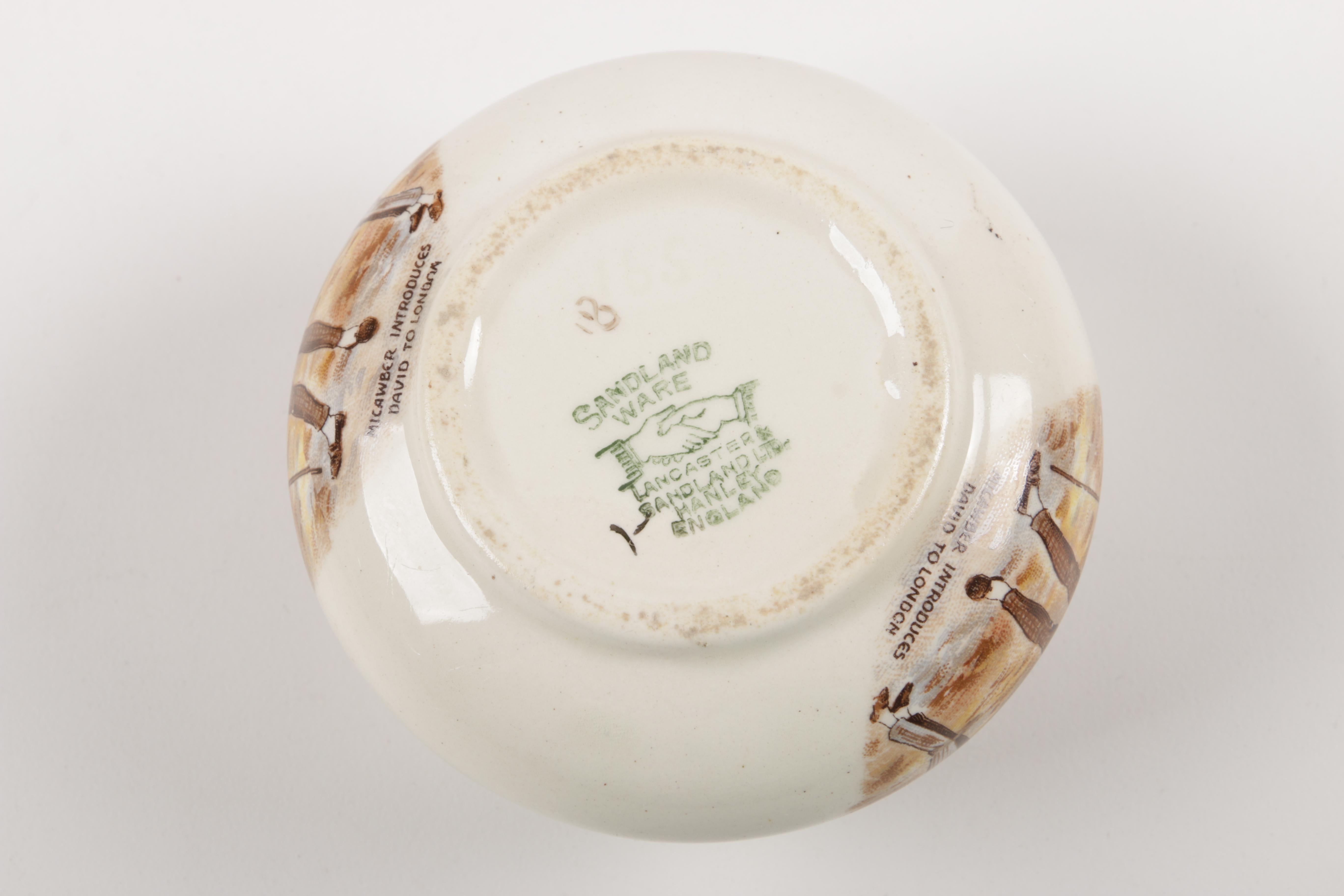 Sandland Charles Dickens Jugs and Sugar Circa 1944-68