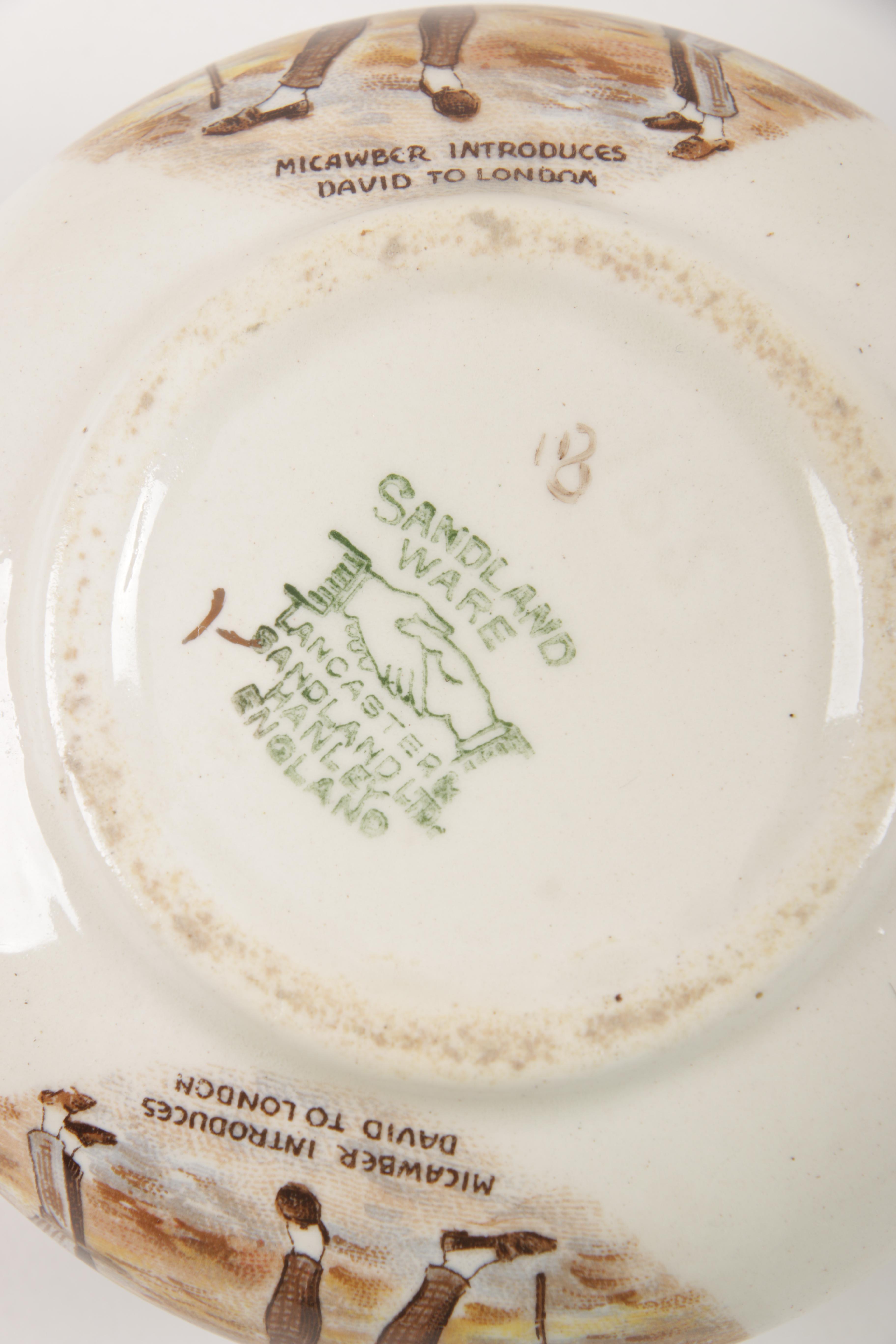 Sandland Charles Dickens Jugs and Sugar Circa 1944-68