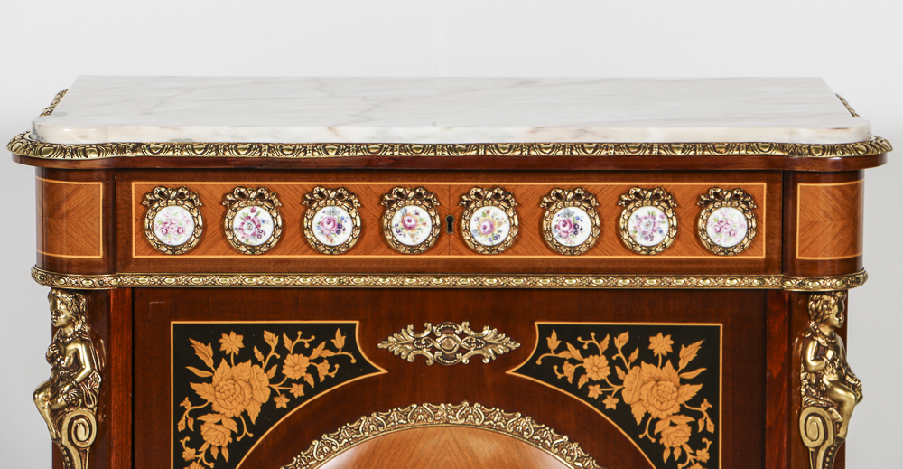 Mariner Furniture French Style Marble Top Chest