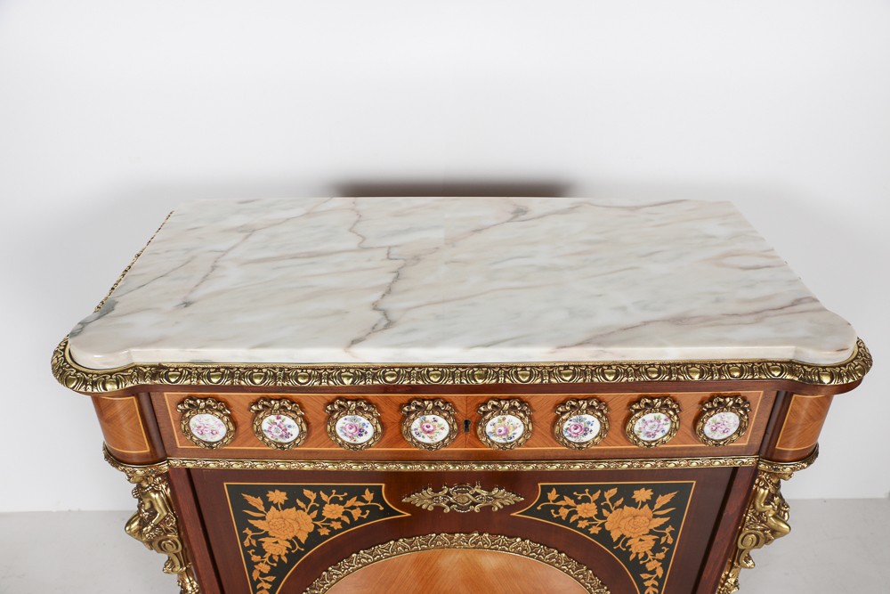 Mariner Furniture French Style Marble Top Chest