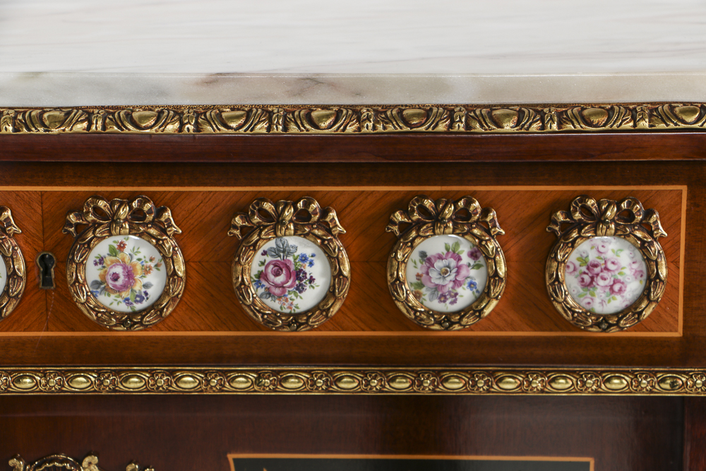 Mariner Furniture French Style Marble Top Chest