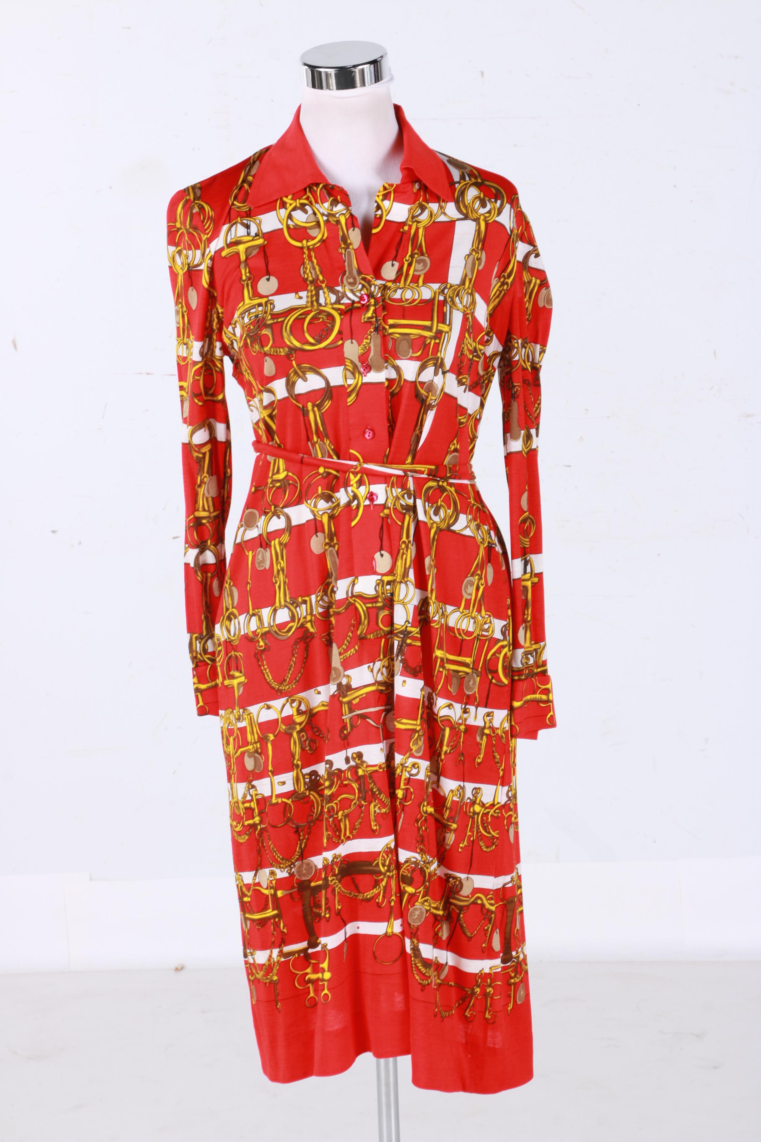 Hermès Equestrian Shirt Dress