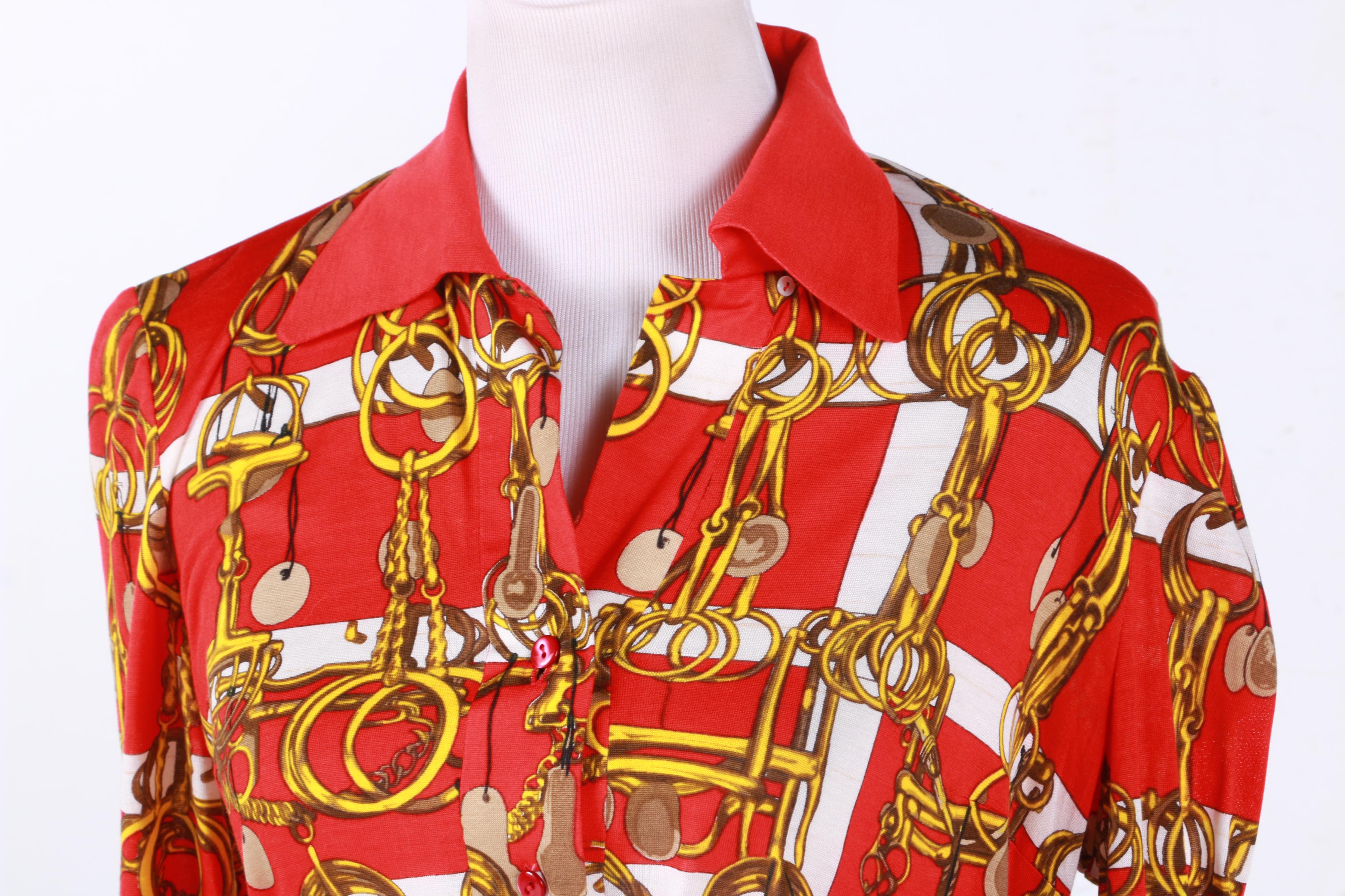 Hermès Equestrian Shirt Dress