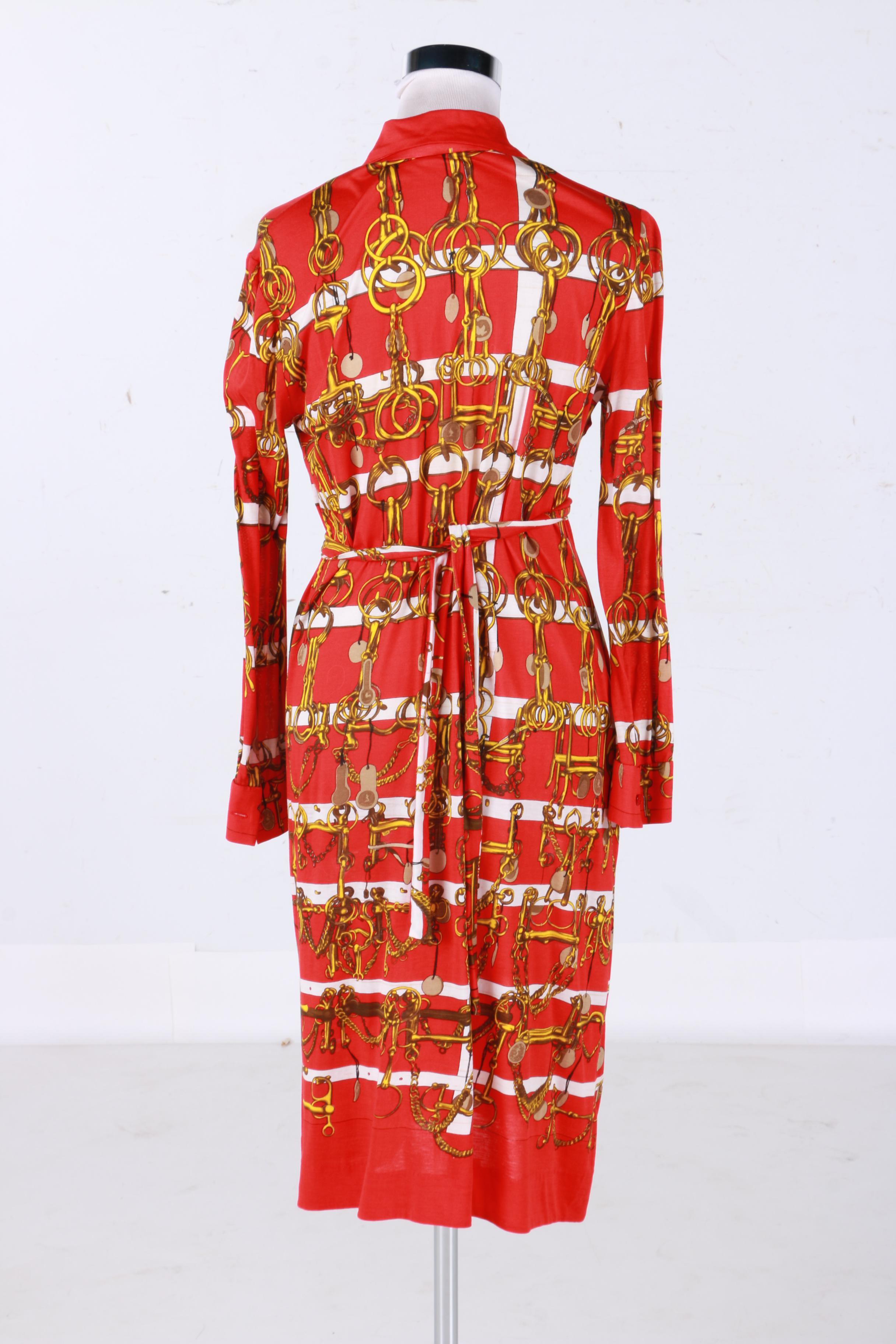 Hermès Equestrian Shirt Dress