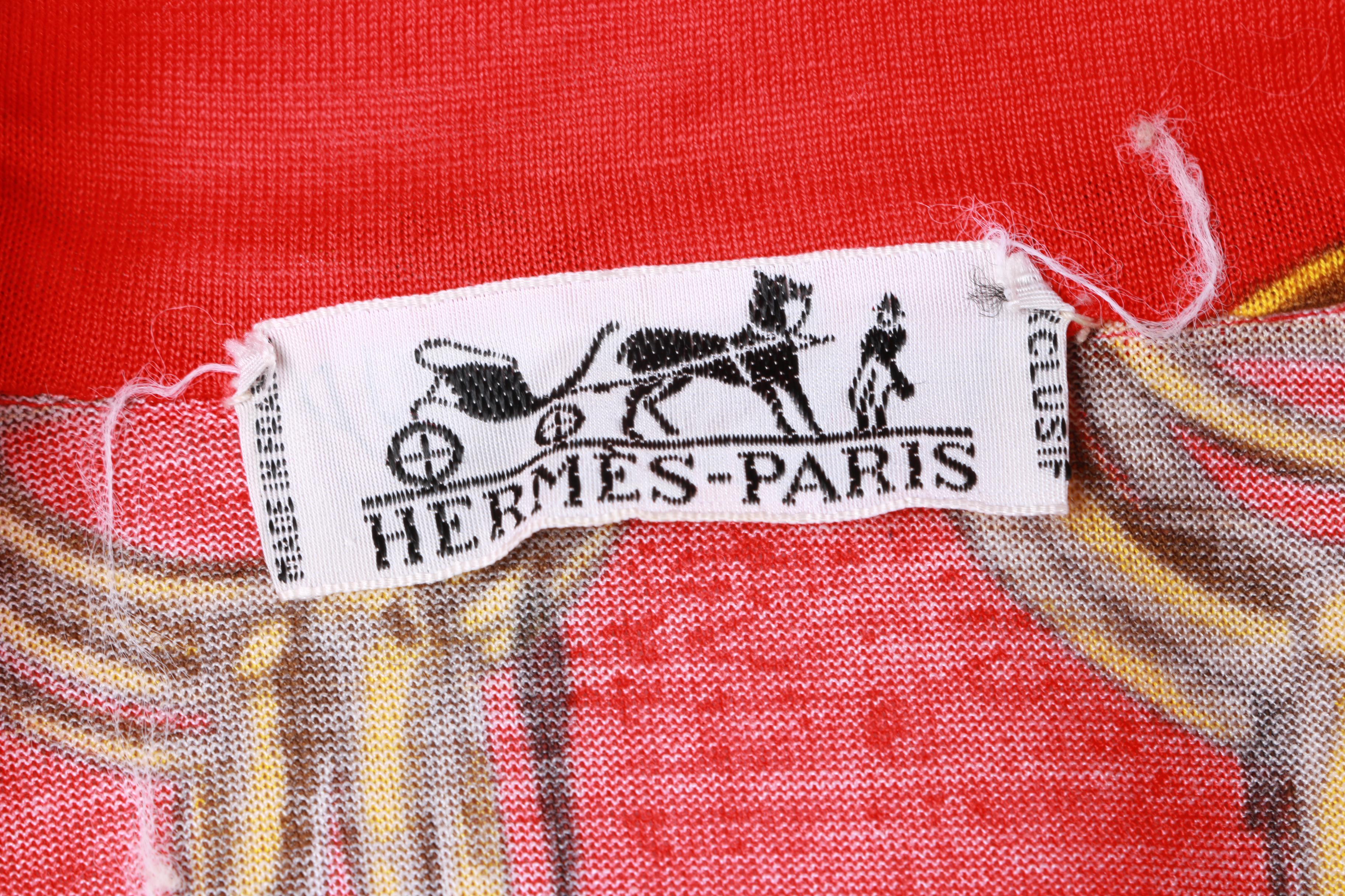 Hermès Equestrian Shirt Dress