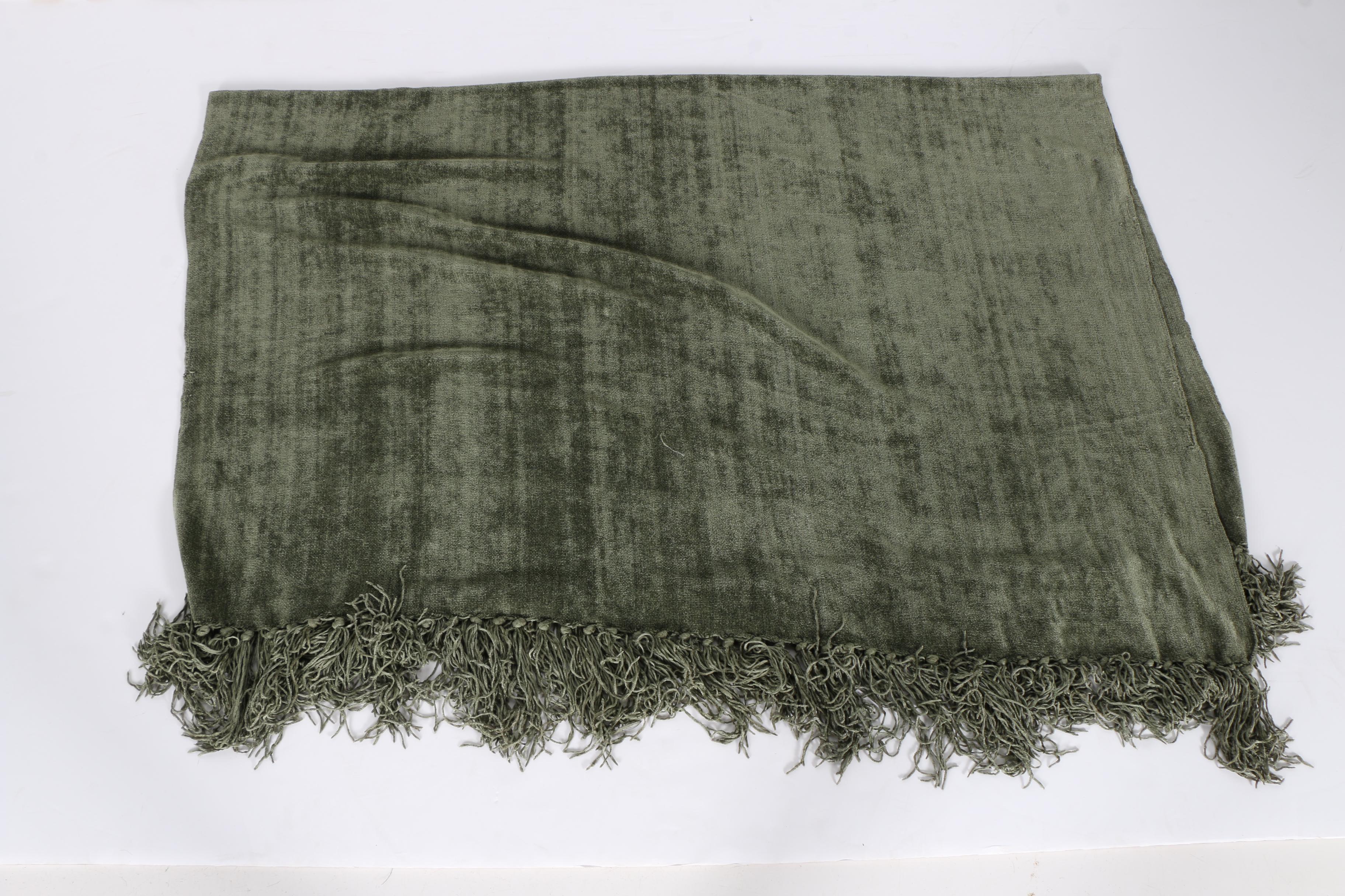 West Highland Terrier Pillows and a Chenille Throw