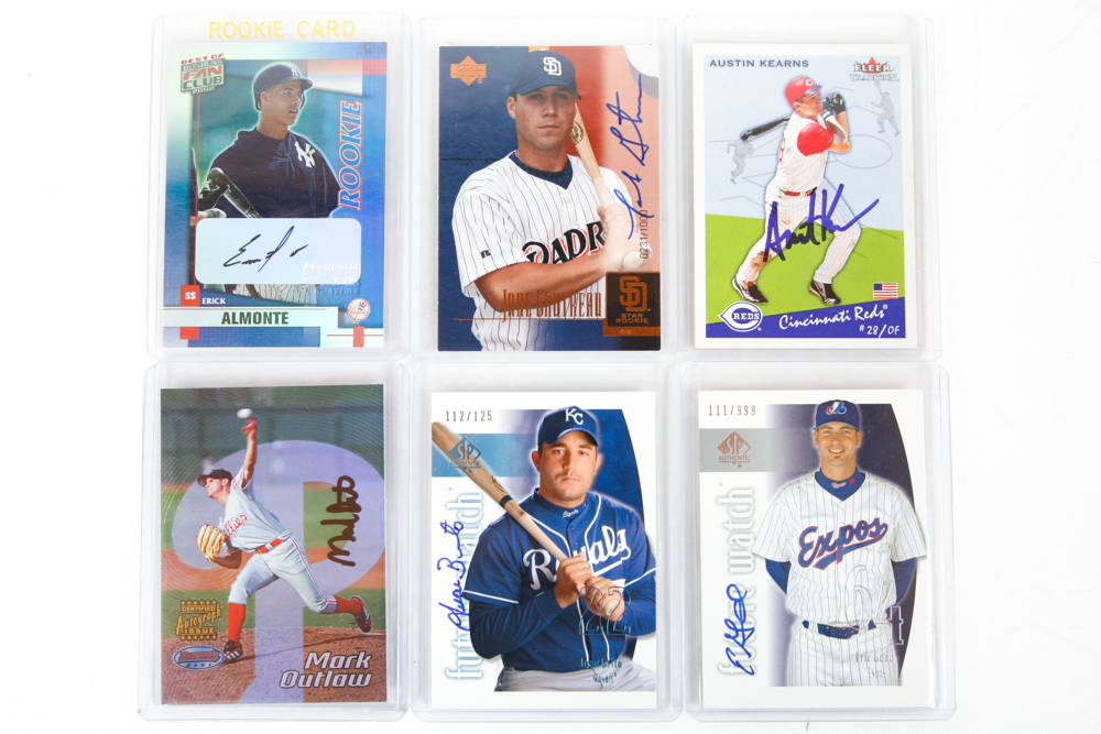 Autographed Baseball Cards