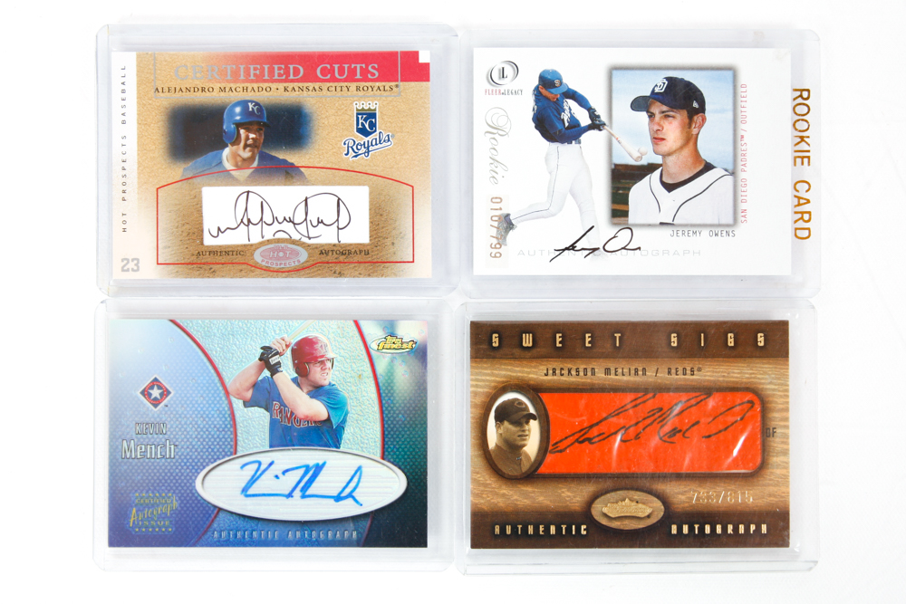 Autographed Baseball Cards