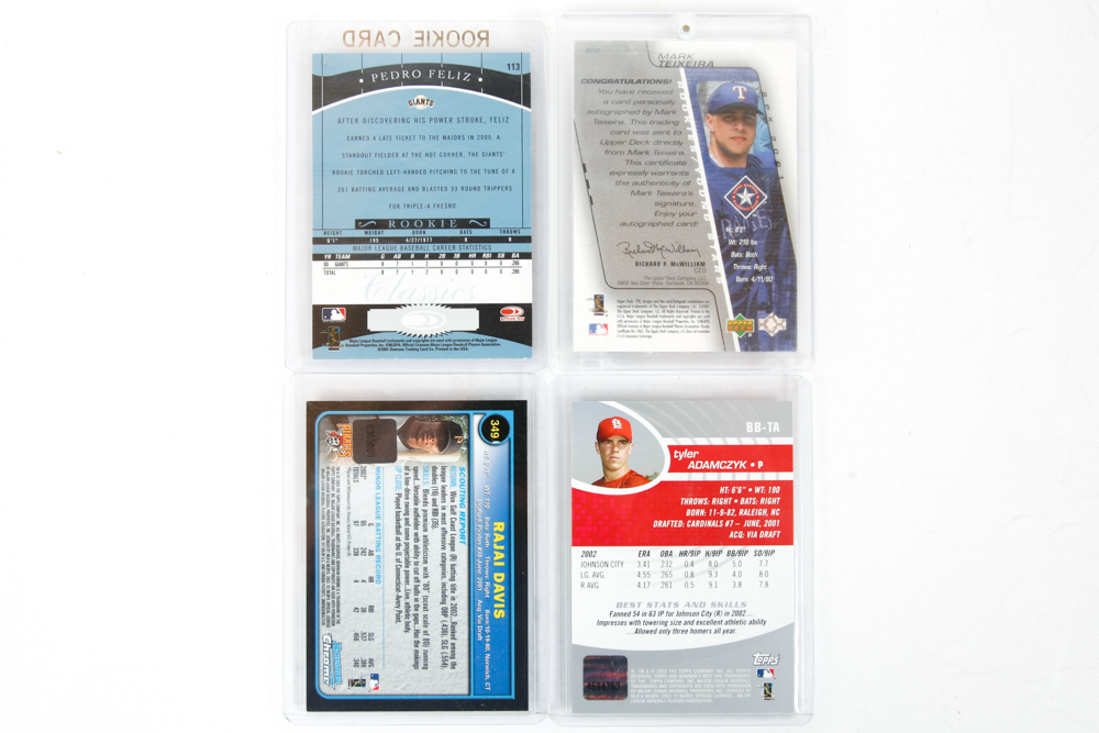 Autographed Baseball Cards