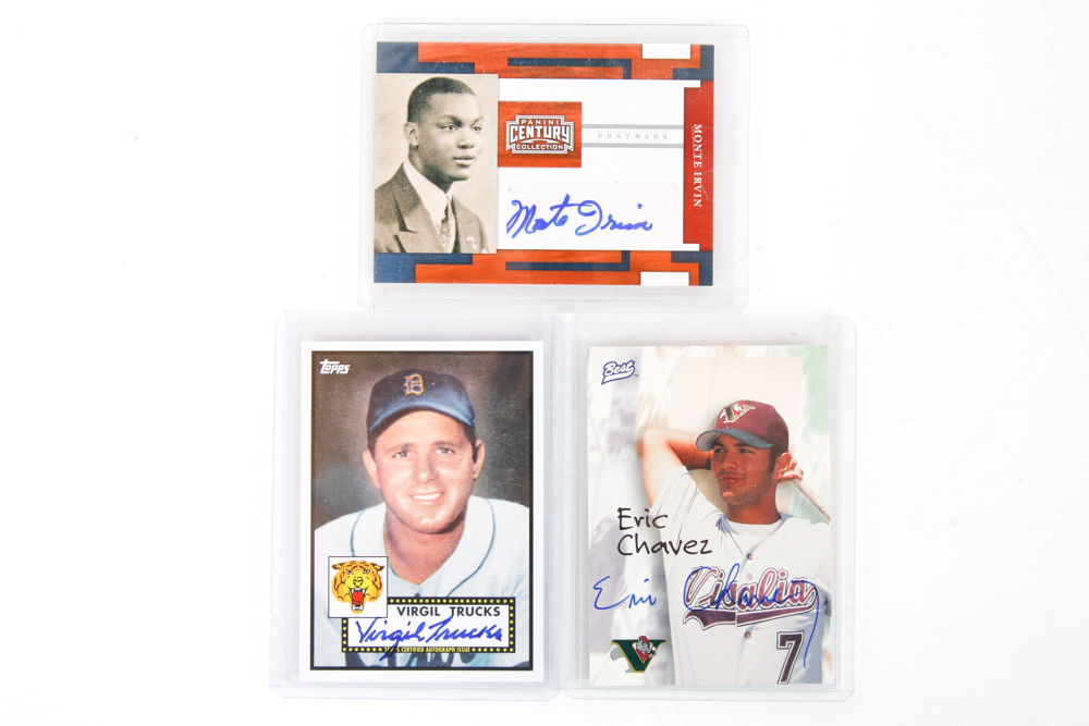 Autographed and Specialty Baseball Cards featuring Bobby Doerr
