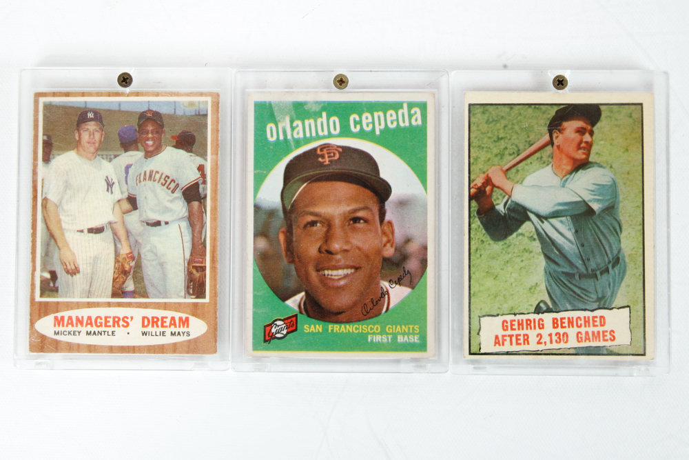 1960s and 1970s Baseball Cards